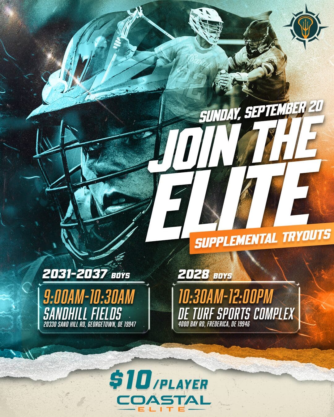 Coastal Supp. Tryouts Graphic